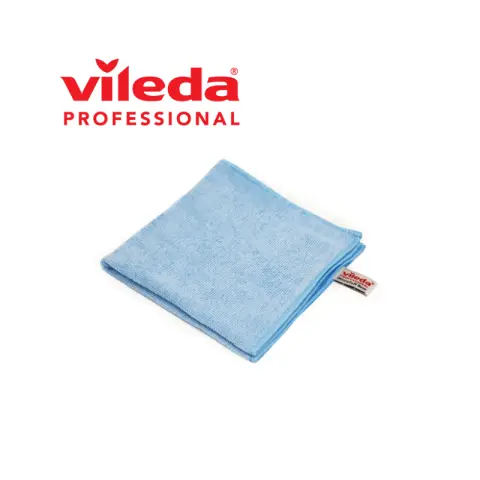 Mikrofiber krpa za stakla Vileda Professional MicroTuff Base plava