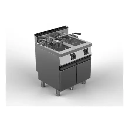 Profesionalna plinska friteza OFFCAR MILO M7FRG30Y - 2 Y-kade 15L