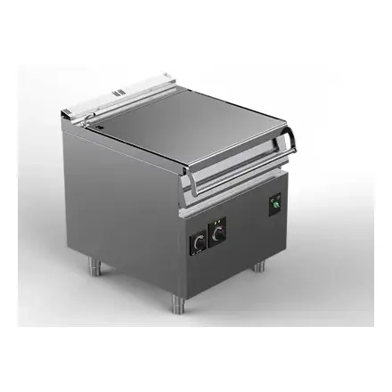 Električni nagibni tiganj OFFCAR MILO M9BRE80IM - inox kada 80 L (41 dm2), motorno preklapanje