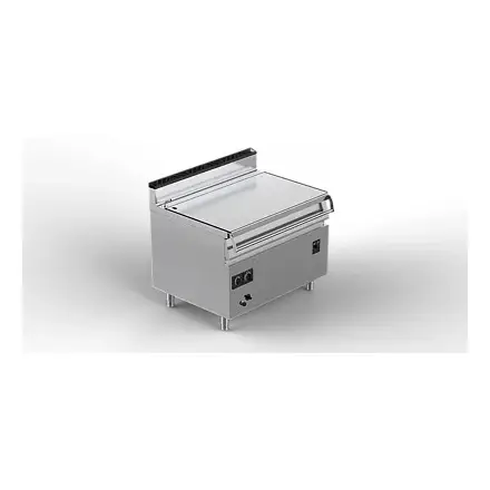 Plinski nagibni tiganj OFFCAR MILO M9BRG12IM - inox kada 120 L (63 dm2), motorno preklapanje