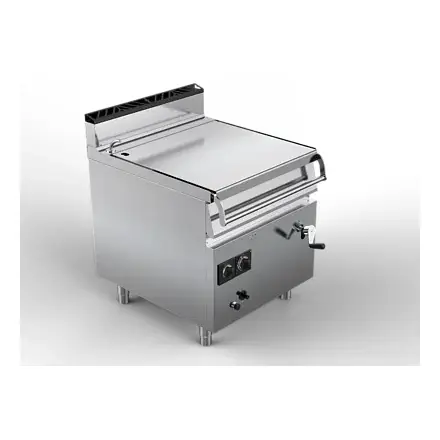 Plinski nagibni tiganj OFFCAR MILO M9BRG80I - inox kada 80 L (41 dm2), ručno preklapanje
