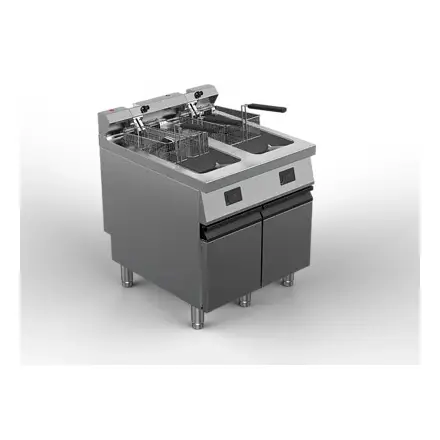 Profesionalna električna friteza OFFCAR MILO M9FRE40YF - brza, 2 Y-kade 20L