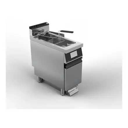Profesionalna plinska friteza OFFCAR MILO M9FRG20YS - elektronsko upravljanje, 1 Y-kada 20L
