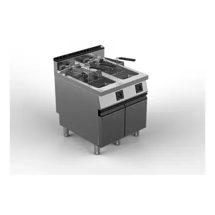 Profesionalna plinska friteza OFFCAR MILO M9FRG40Y - 2 Y-kade 20L